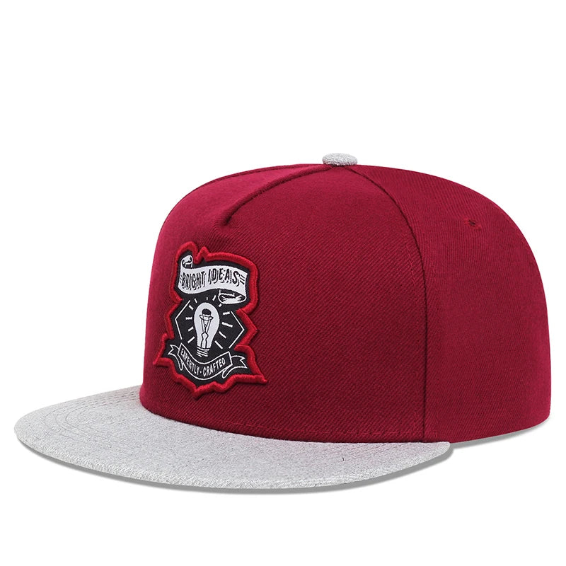 New Fashion Hip Hop Baseball Cap Lamp Print Trucker Caps