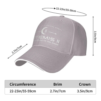 Artemis II Back to the Moon 2026 Baseball Cap