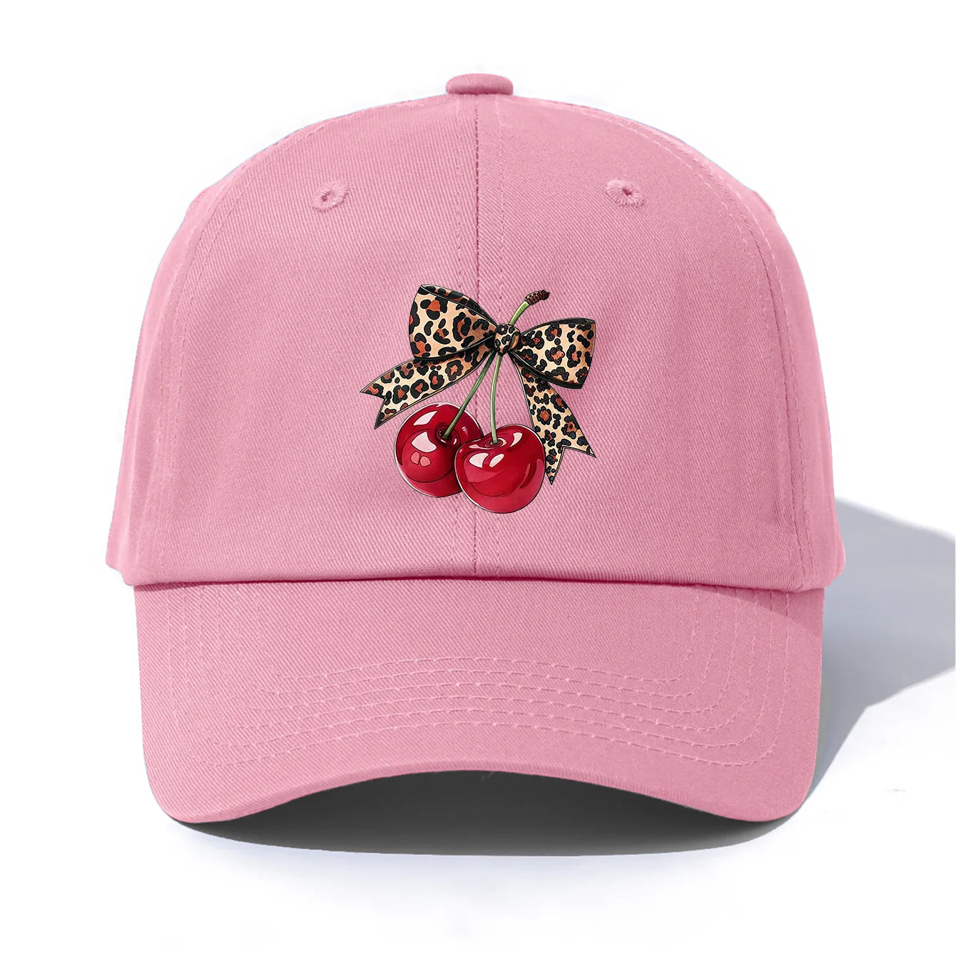 BOW CHERRY Print Baseball Cap