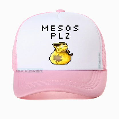 MapleStory Kawaii Funny Printed Baseball Cap