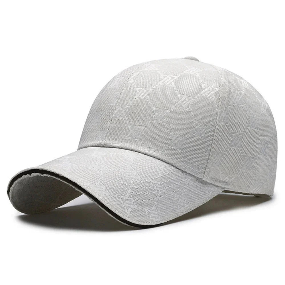 Three Line Sewn Sunscreen Baseball Cap