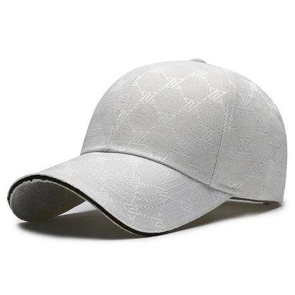 Three Line Sewn Sunscreen Baseball Cap