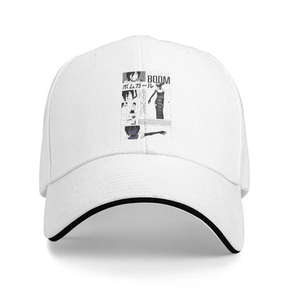 Reze Chainsaw Man Baseball Cap Fashion Anime Sandwich Cap Men Women