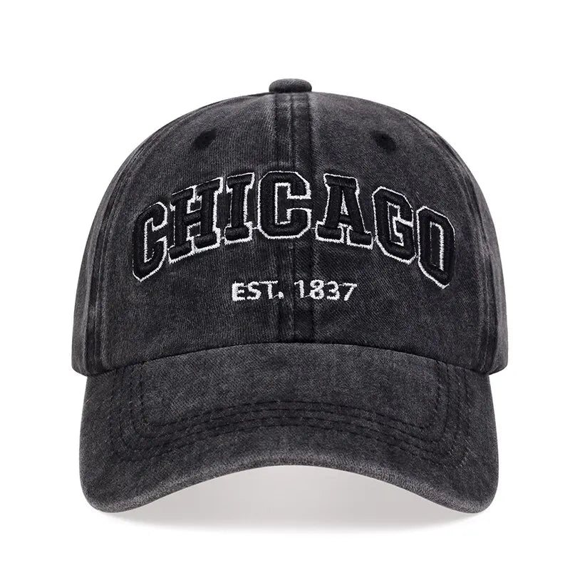 New Letter CHICAGO Baseball Cap Men Women
