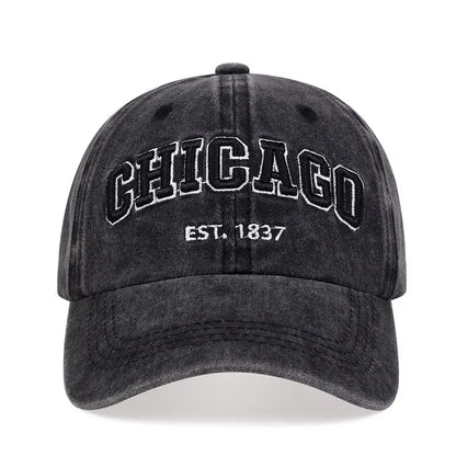 New Letter CHICAGO Baseball Cap Men Women