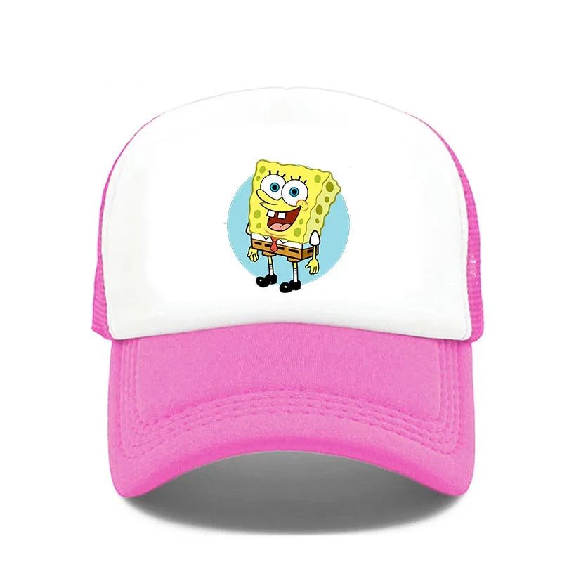 Fashion Cute SpongeBobs Print Baseball Cap