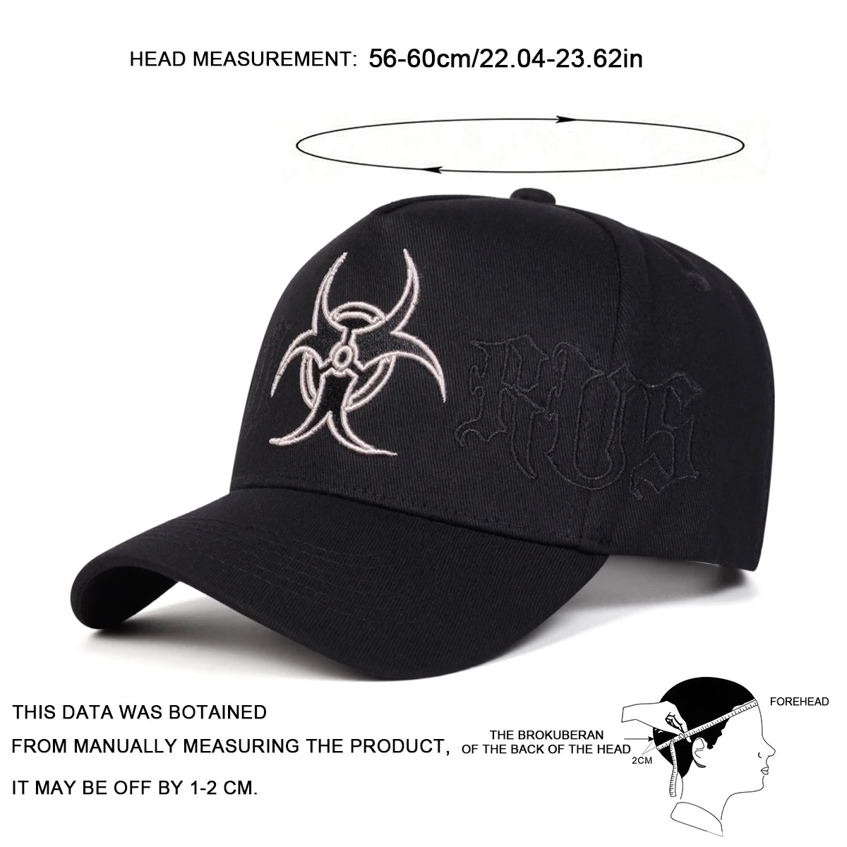 Unisex Personality Embroidery Baseball Caps