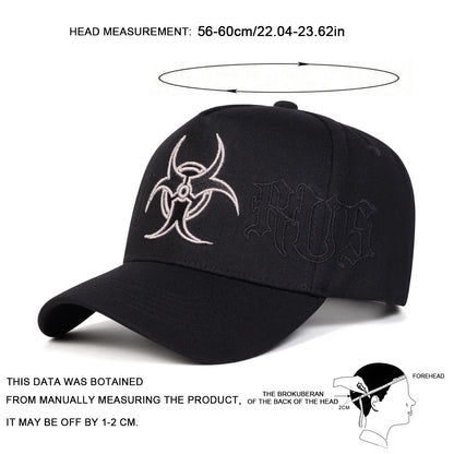 Unisex Personality Embroidery Baseball Caps