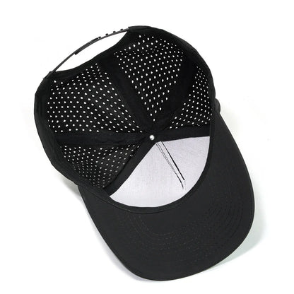New Five-Ply Laser Perforated Cap Breathable Sports Baseball Cap