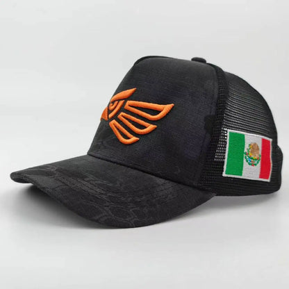 Unisex Mexican Eagle Label Baseball Caps