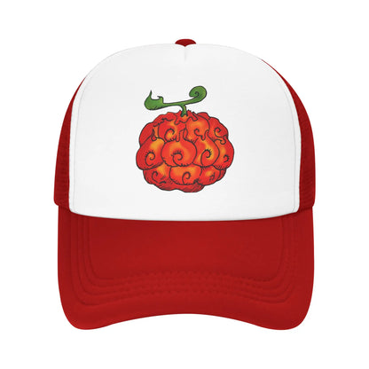 Devil Fruit Gomu Gomu Mesh Baseball Caps