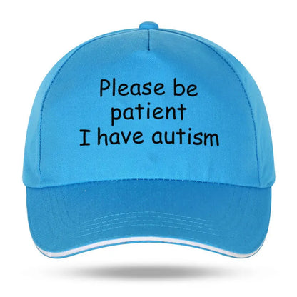 Please Be Patient I Have Autism Cap Baseball Cap