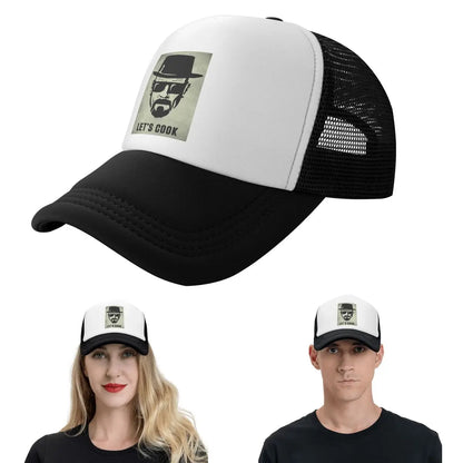 Heisenberg Lets Cook Cap Casual Mesh Baseball Caps