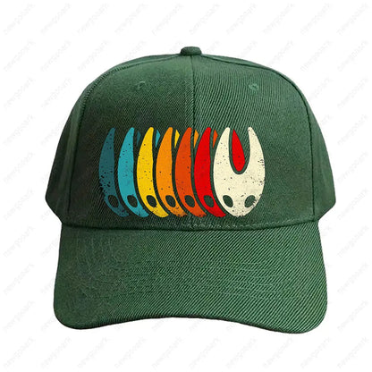 Vintage Hornet Silksong Hollow Knight Vintage Stripes Cap Baseball Caps