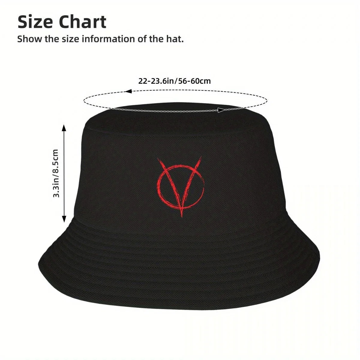 V Is For Vendetta W Was For War Bucket Hat