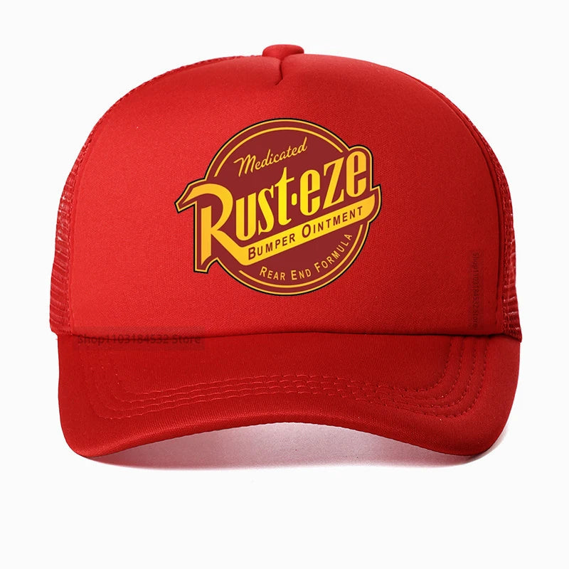 Lightning McQueen Rusteze Funny Baseball Cap
