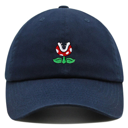 Piranha Plant Dad Hat Embroidered Cartoon Cute Mushroom Baseball Cap