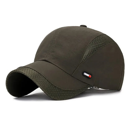 Baseball Cap Moisture-Wicking Unisex Quick-Dry Hat Sun Hat