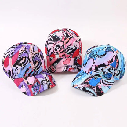 Spring Summer Hat Graffiti Baseball Cap