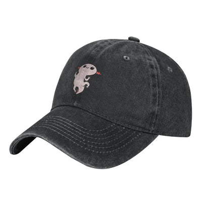 Vintage Cartoon Axolotl Baseball Caps