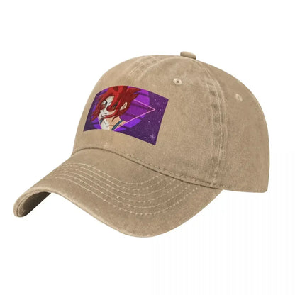 Synthwave Tayla DrawingCap Baseball Cap