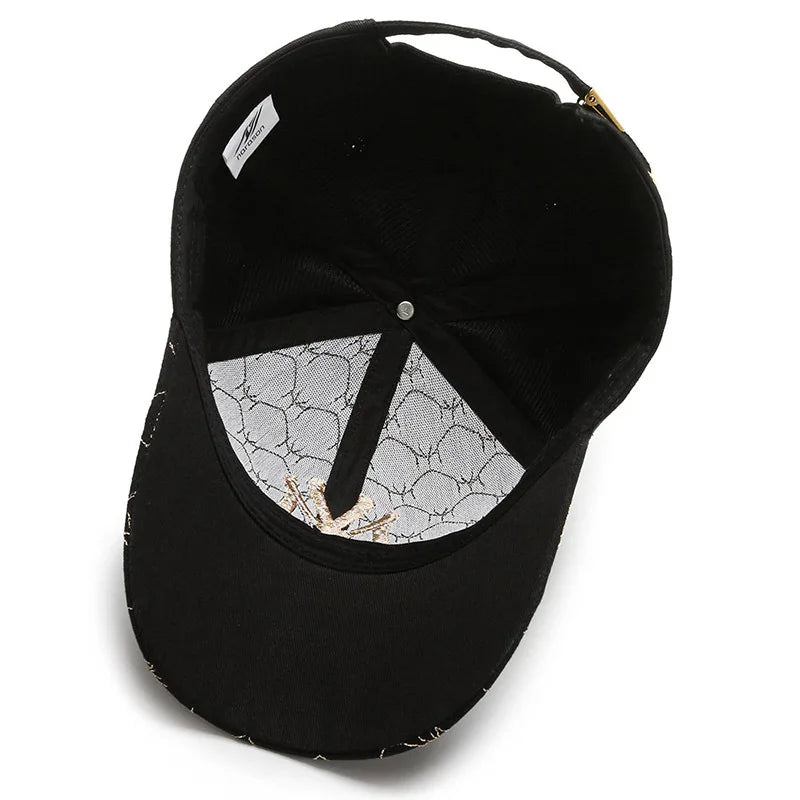 Fashion New MY Embroidered Baseball Cap
