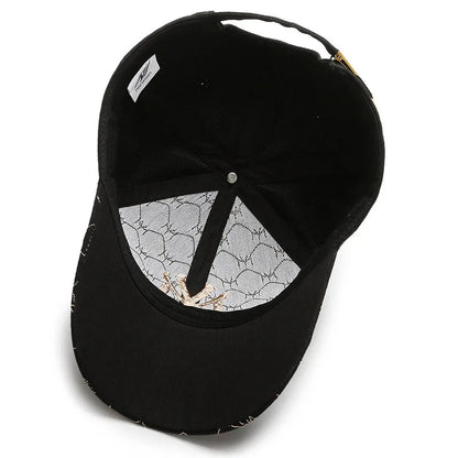 Fashion New MY Embroidered Baseball Cap