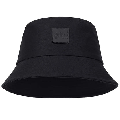 Unisex New York Leather Label Personality Bucket Hats Fishermen Cap