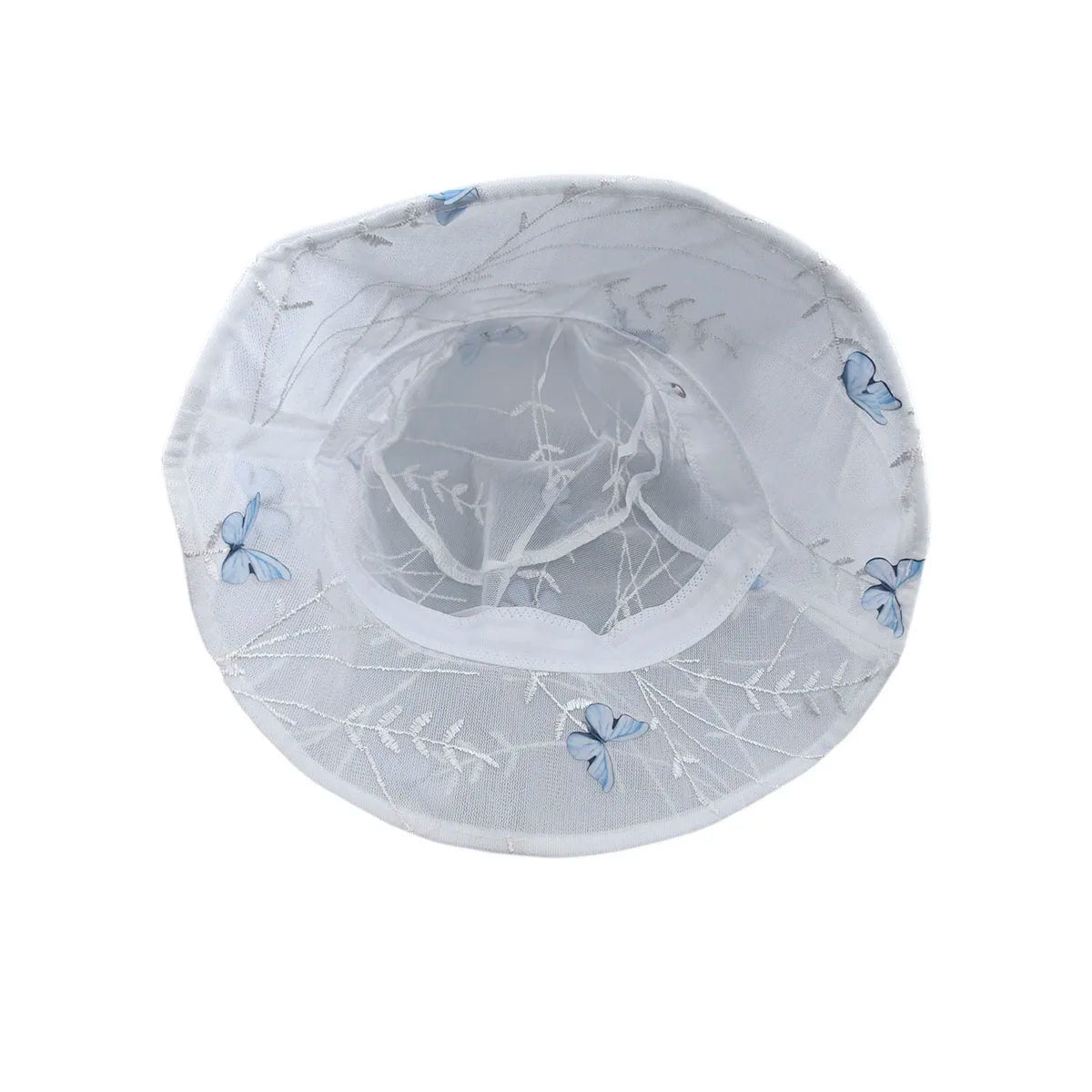 New Women Floral Personality Butterfly Bucket Hats