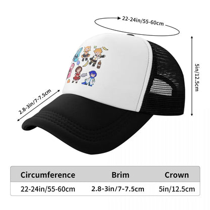 Vocaloid Chibi Chaos! Miku Cap Casual Mesh Baseball Caps