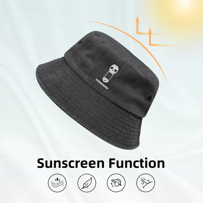 Brook Manga Ones Pieces Anime Bucket Hats