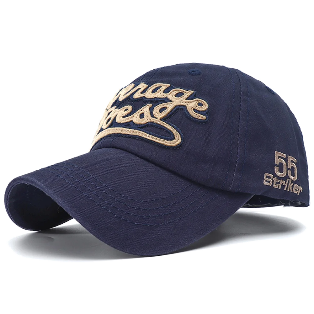 Letter Embroidered Cotton Baseball Cap
