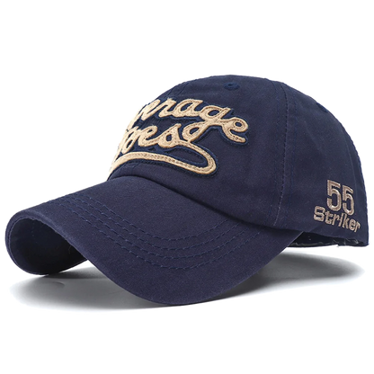 Letter Embroidered Cotton Baseball Cap