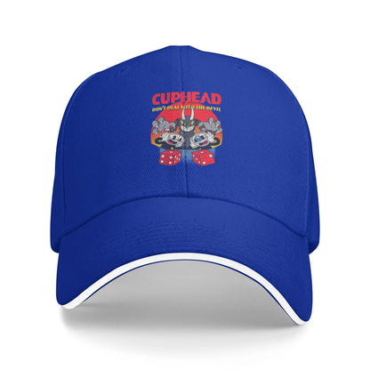Cuphead Oh Noes Sun Baseball Cap
