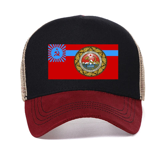 Flag of the Georgian Soviet Socialist Republic Baseball Cap