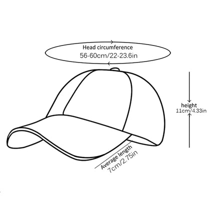 Cotton Baseball Cap For Men Women