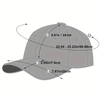 Unisex Embroidered Sunset Baseball Hat