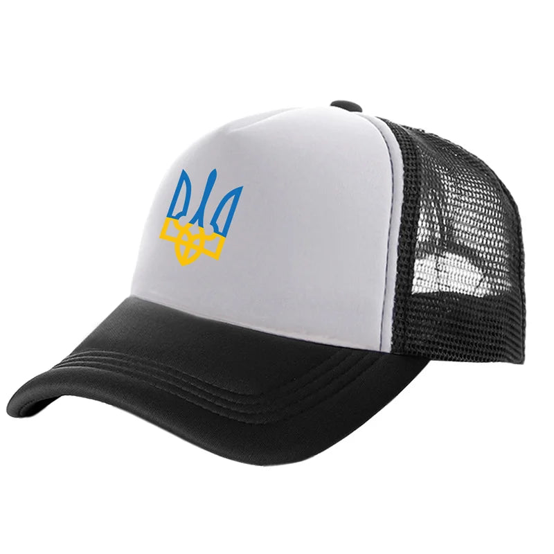 Ukraine Hat Baseball Cap Cool Summer Unisex Mesh Net Caps