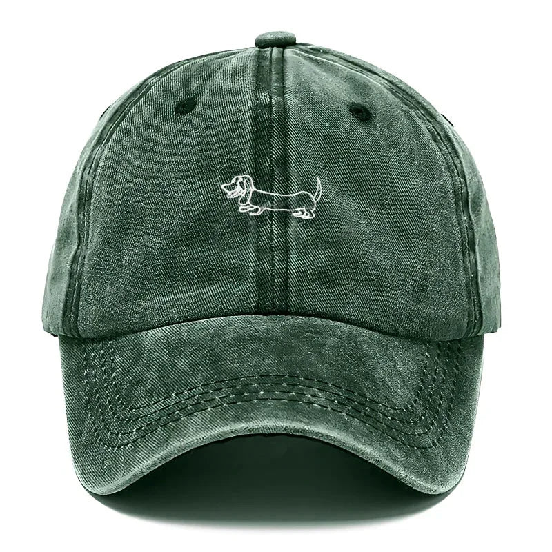 Vintage Distressed Cotton Baseball Cap