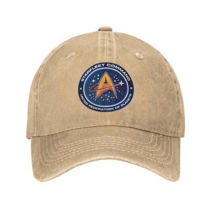 Star Treks Logo Starfleet Trucker Hat Outfit Baseball Cap