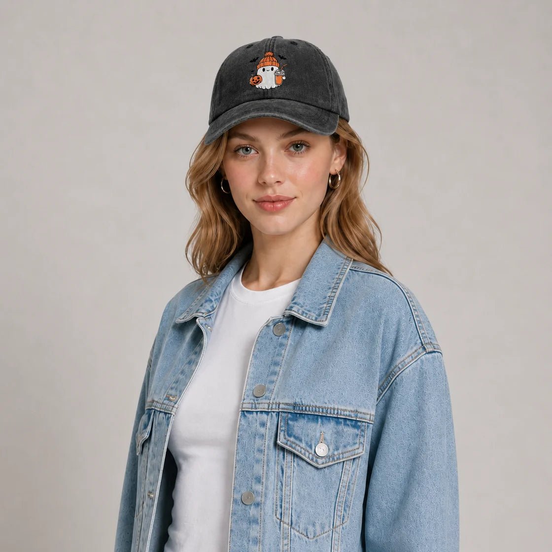 Cowboy Snowman Graphic Baseball Cap
