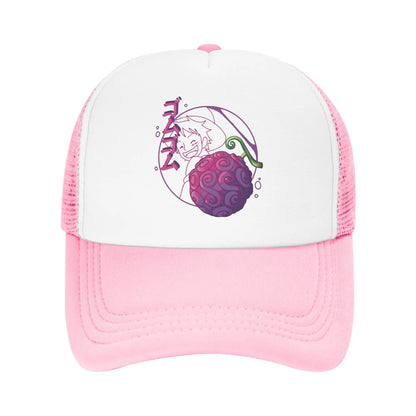 Devil Fruit Gomu Gomu Mesh Baseball Caps