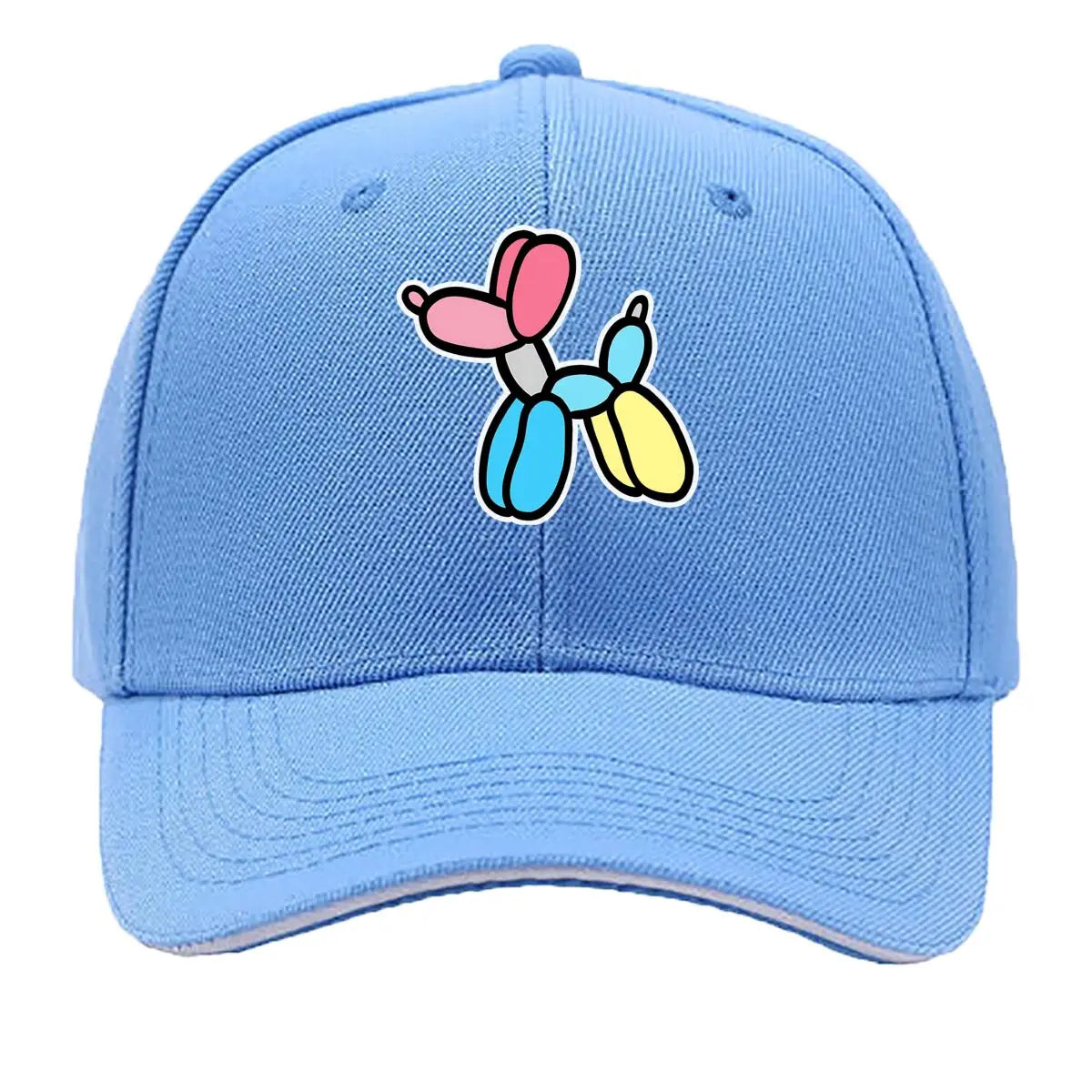 Balloon Dog Pop Art Print Sandwich Baseball Cap