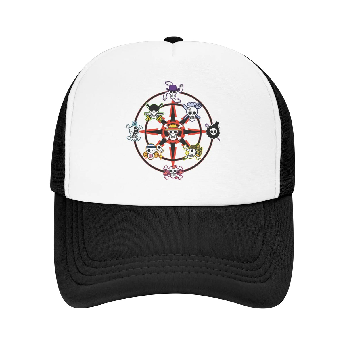 Nico Robin  one-pieces Trucker Hat Hip-Hop Mesh Baseball Cap