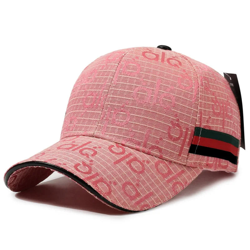 Classic Letter Design Embroidered Baseball Cap
