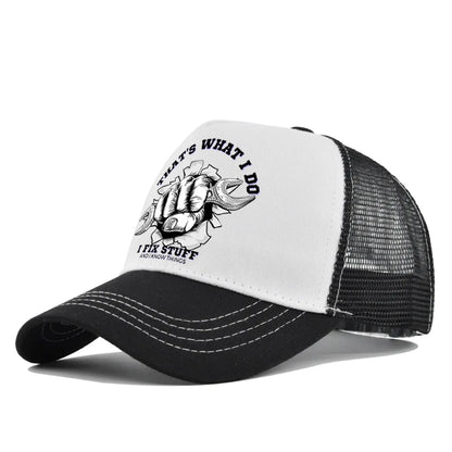 New Fashion Spring Summer Printed Mesh Breathable Baseball Cap