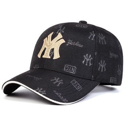 Unisex MY Letter Embroidery Baseball Caps