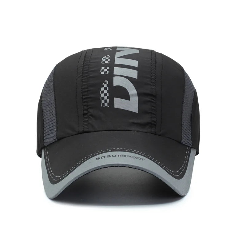 Summer Men Baseball Cap Sport Running Quick Drying Hat Man Women