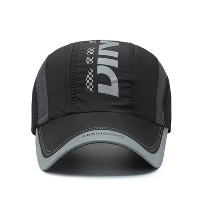 Summer Men Baseball Cap Sport Running Quick Drying Hat Man Women