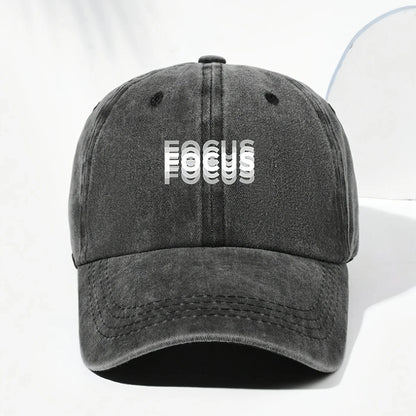 Classic Unisex Baseball Cap With "FOCUS"